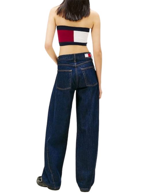 Top a fascia color block Tommy Jeans | DW0DW22637VLC
